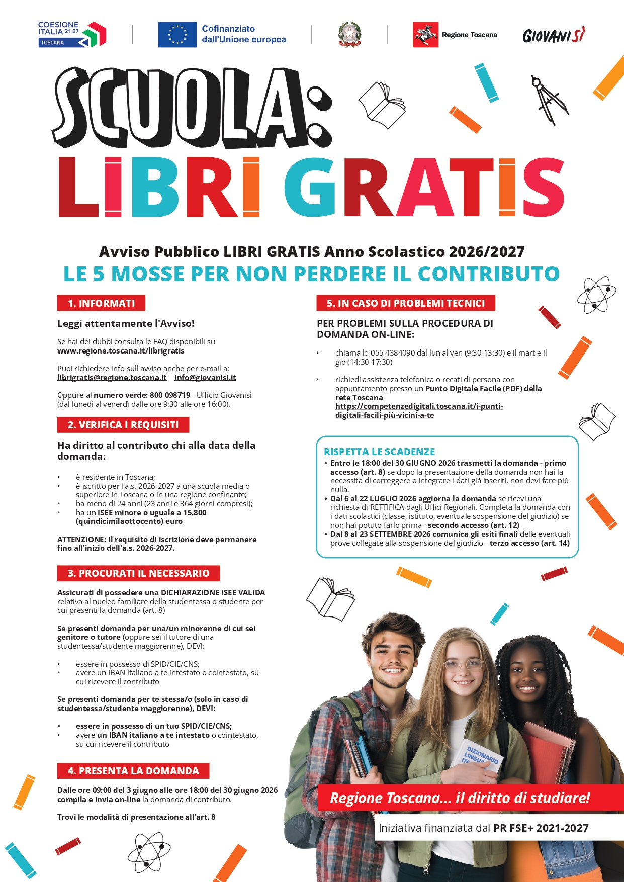 Libri gratis a.s. 2026/2027