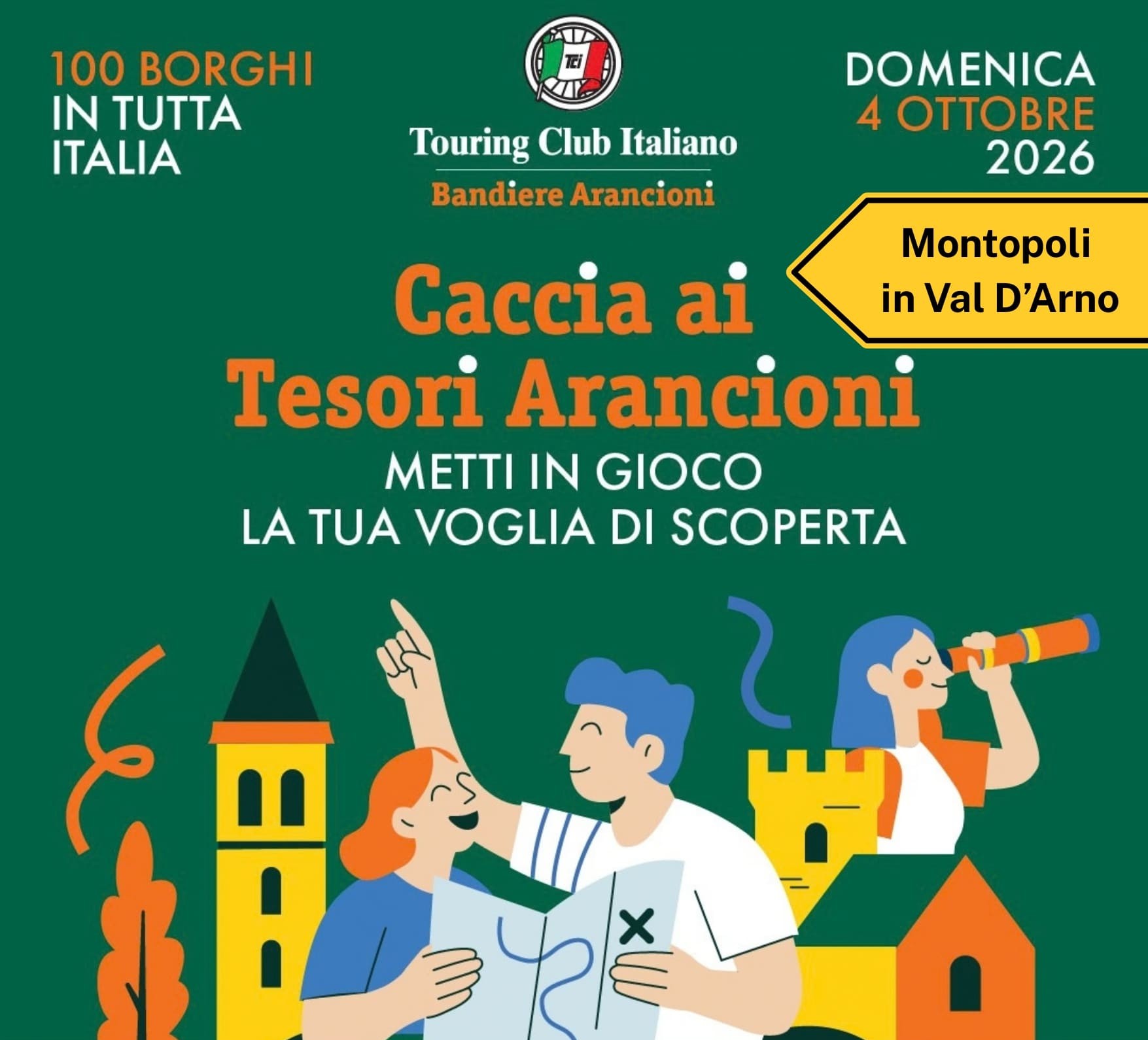 Caccia ai tesori Arancioni- domenica 4 ottobre 2026